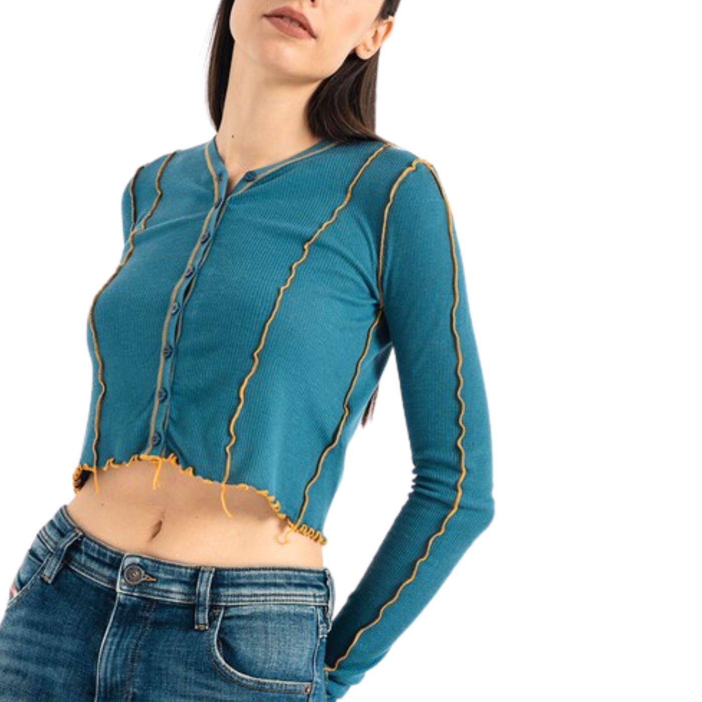 DIESEL Long Sleeve Top | Blue