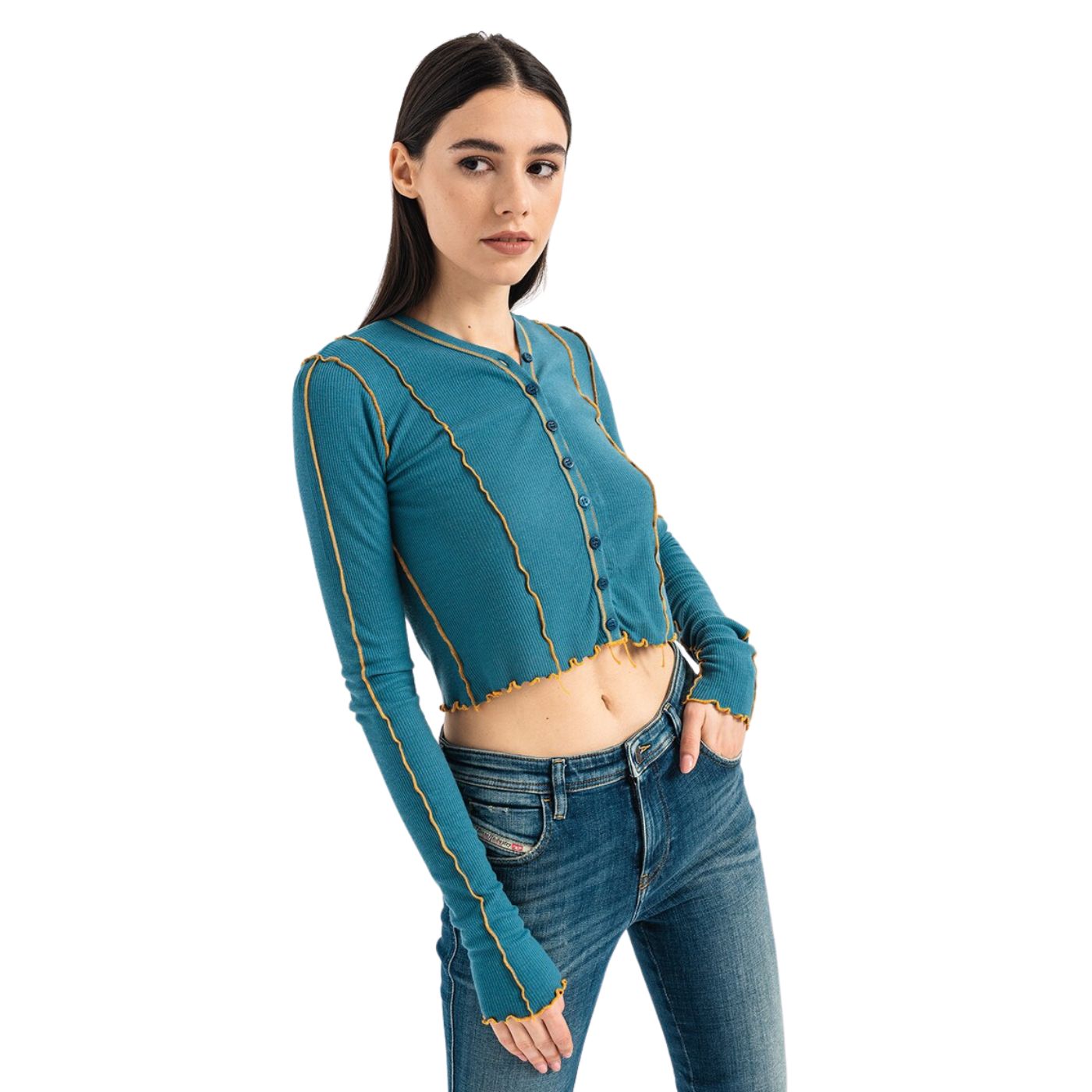 DIESEL Long Sleeve Top | Blue