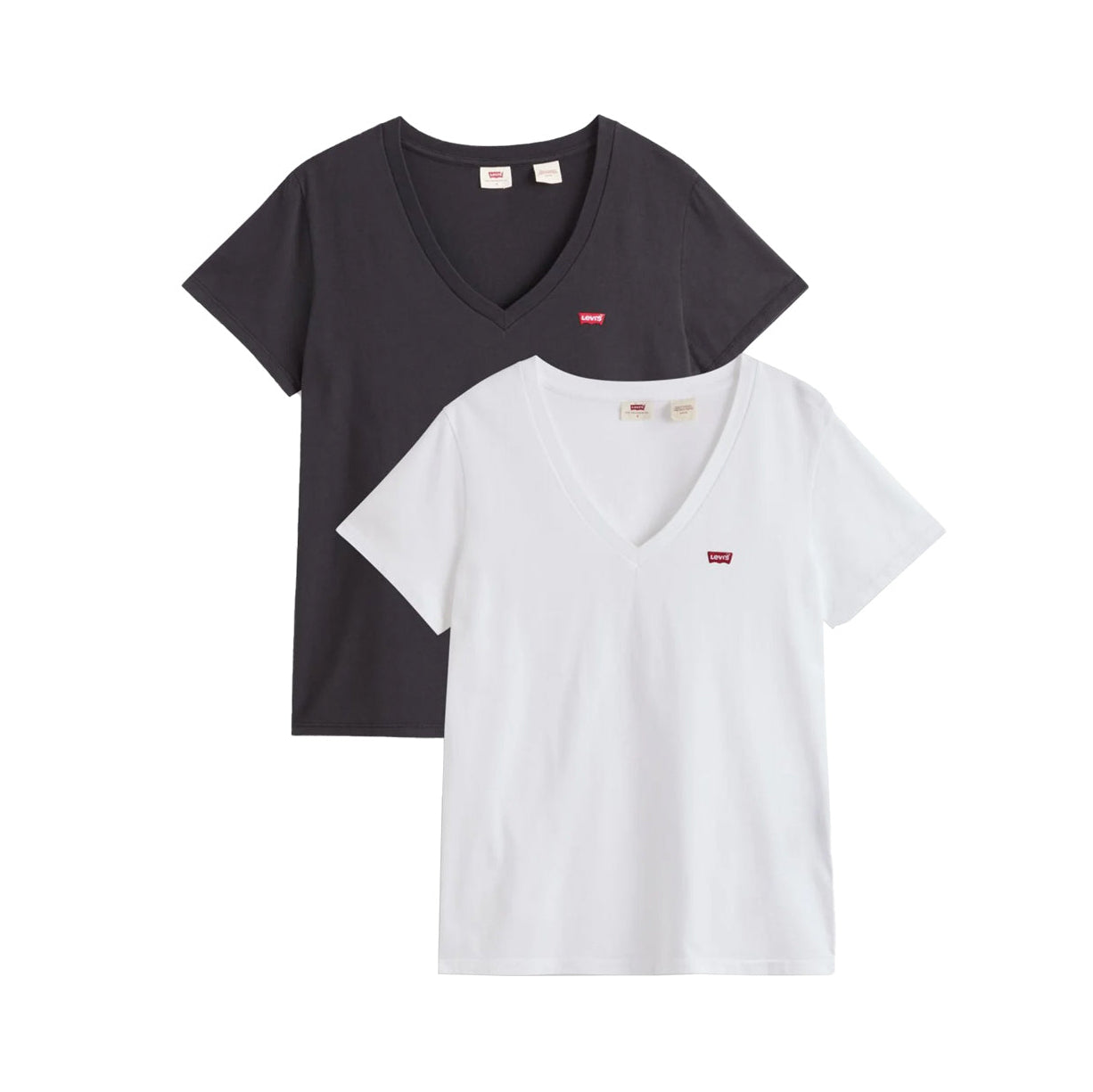 Levi's 2 pack Black and White T-shirt
