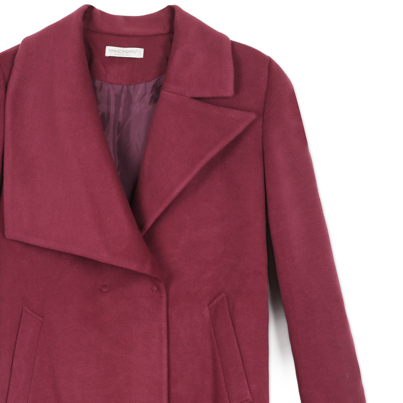 Rinascimento Coat | Bordeaux