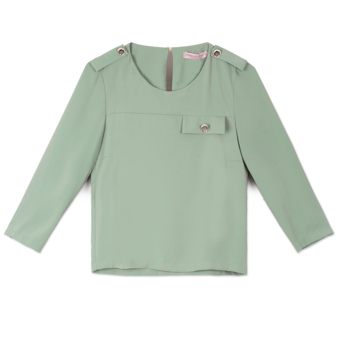 Rinascimento Green Blouse