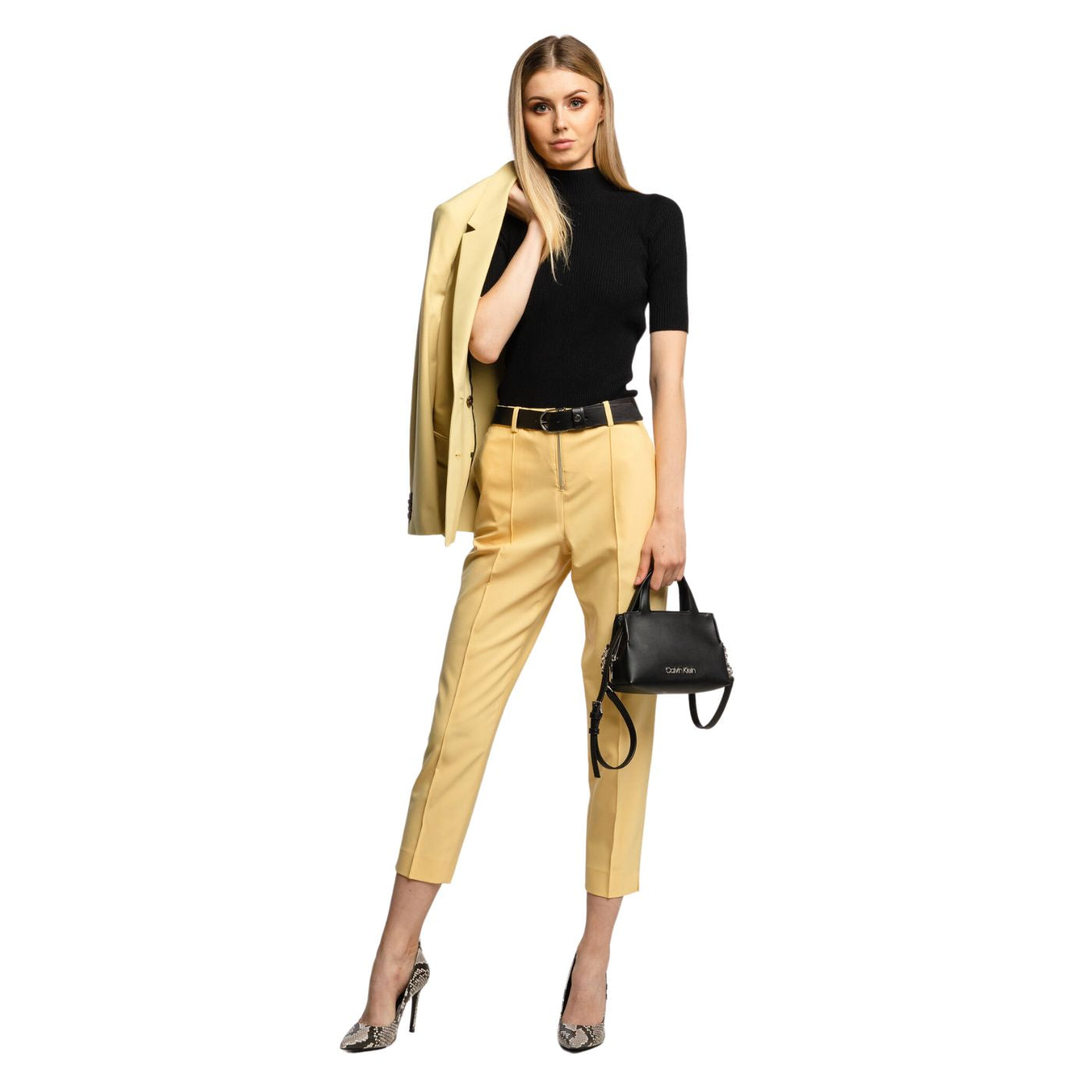 Calvin Klein Yellow Trousers