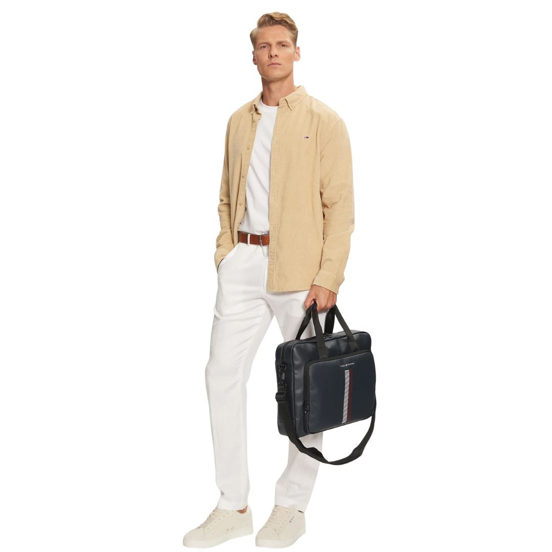 Tommy Hilfiger Black Laptop Bag