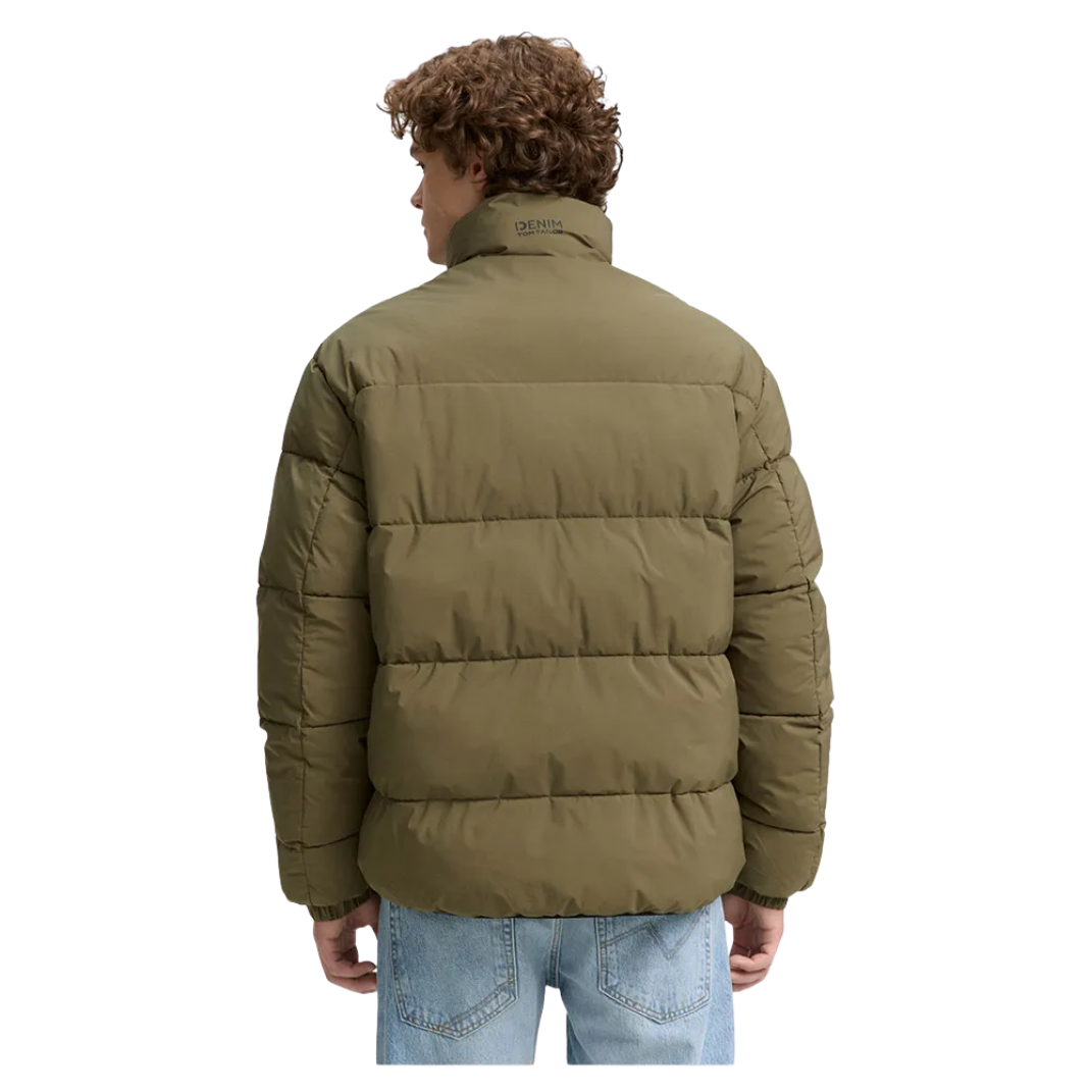 Tom Tailor Men Khaki Coat