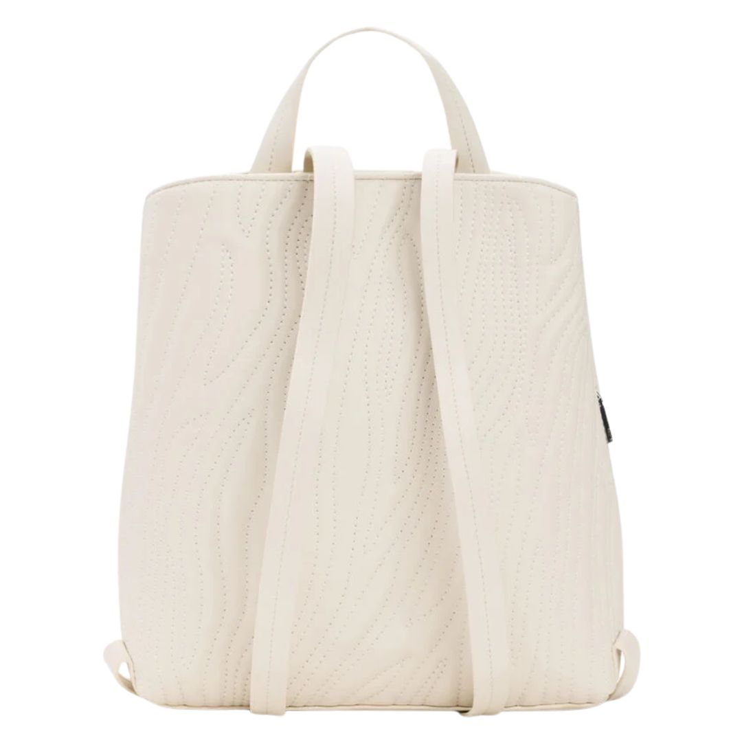 Desigual White Backpack