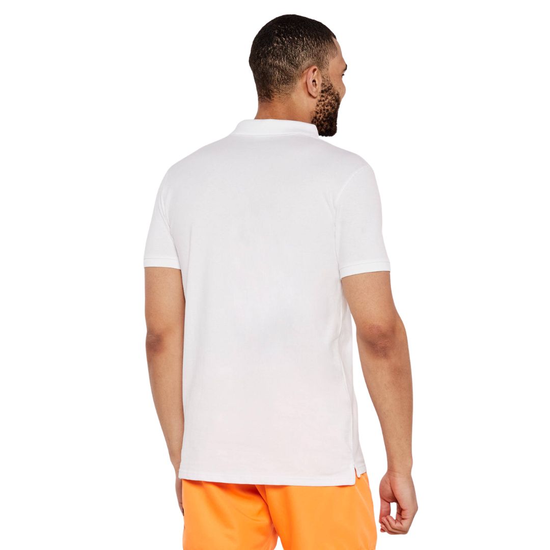 Plein Sport Swim Men White Polo Shirt