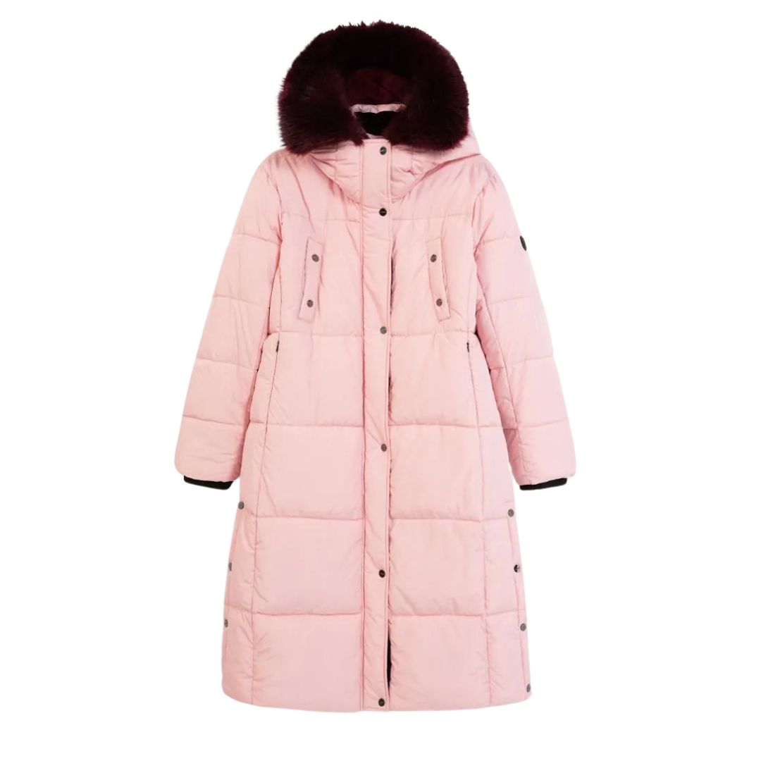 Desigual Padded Sveta Coat | Pink