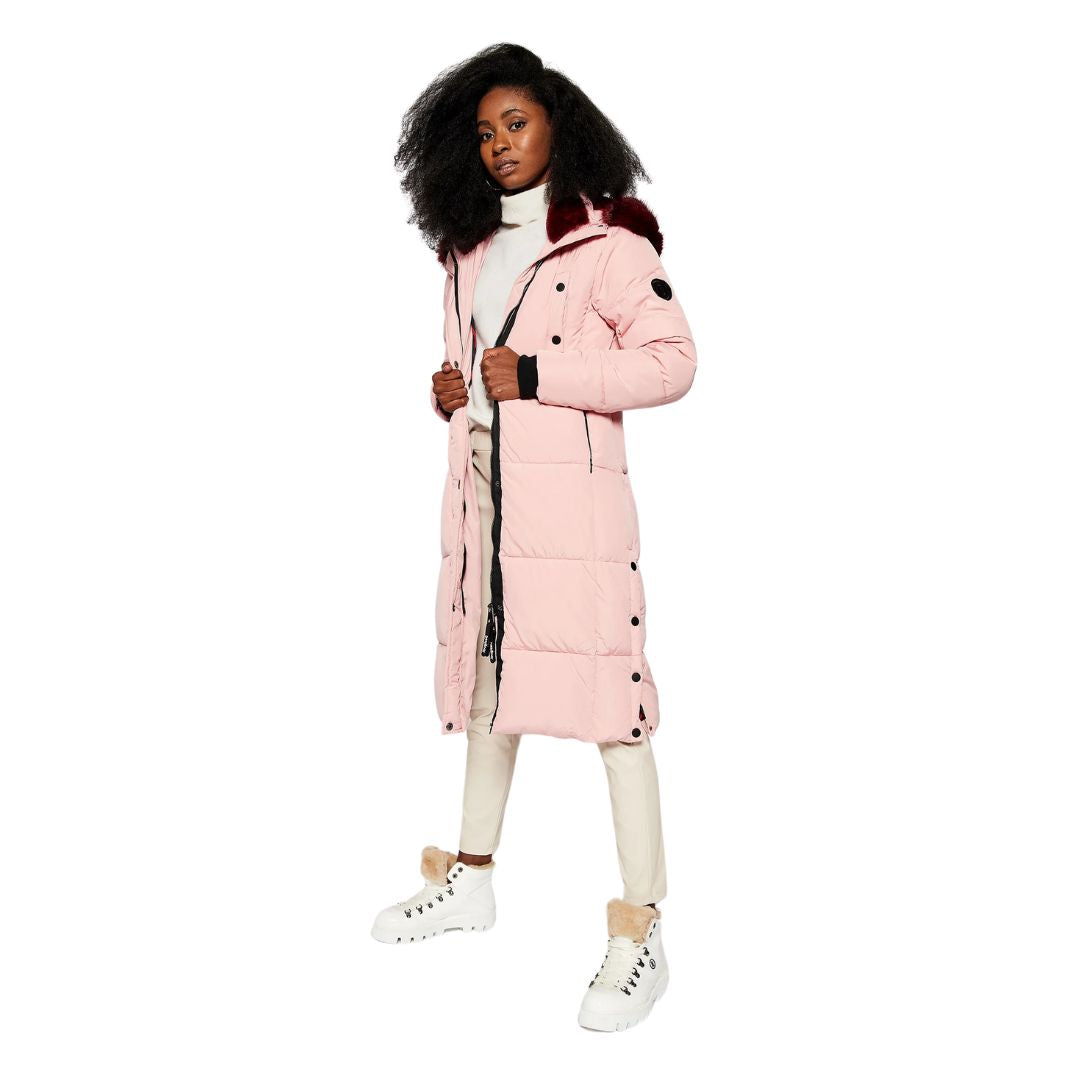 Desigual Padded Sveta Coat | Pink