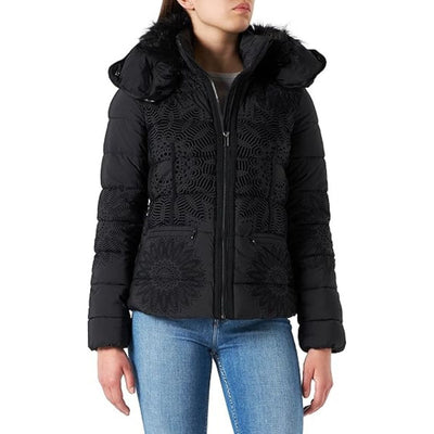 Desigual Padded Komoderi Jacket | Black