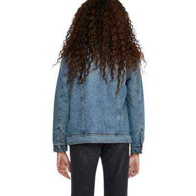 Noisy May Teddy Denim Jacket