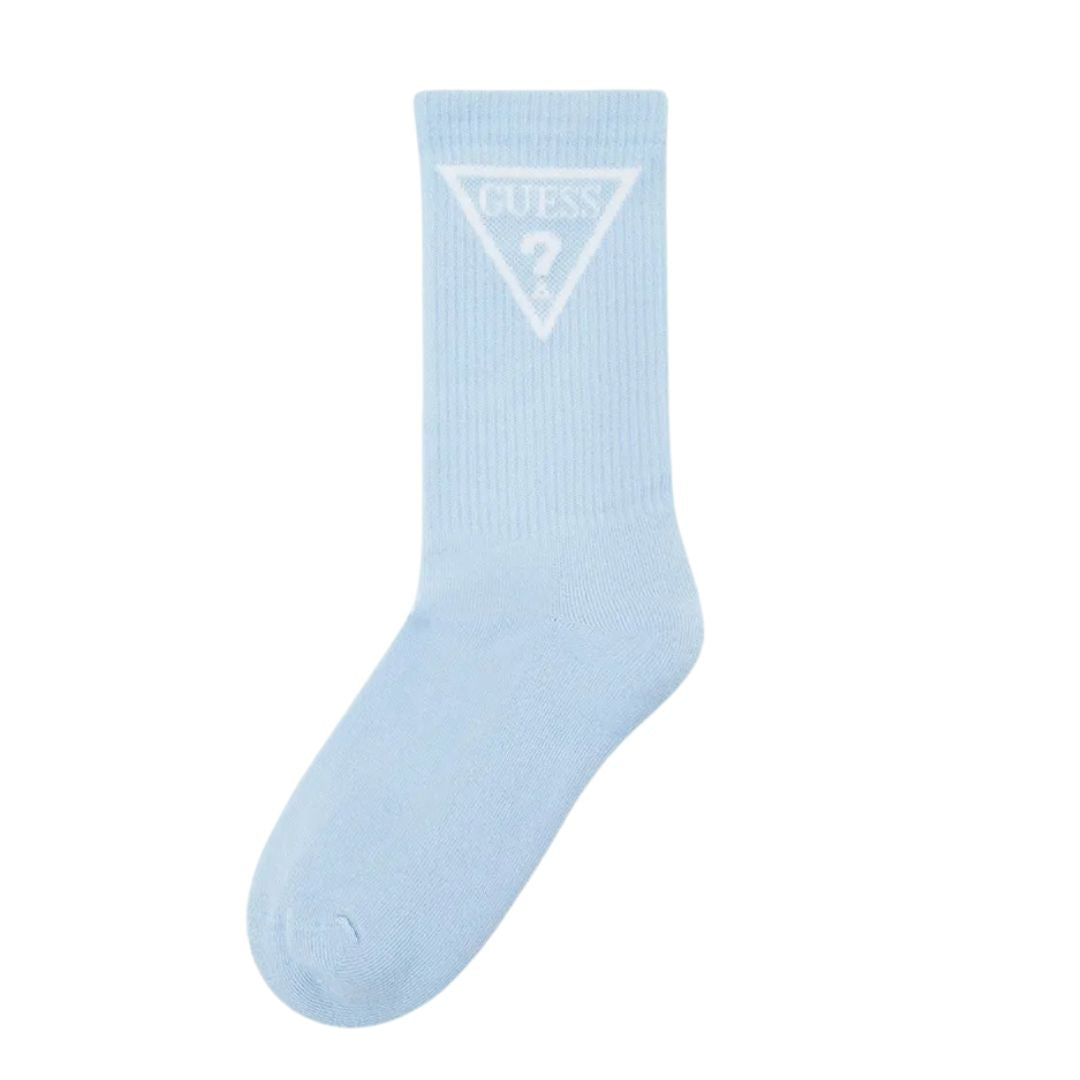 Guess Blue Logo Socks