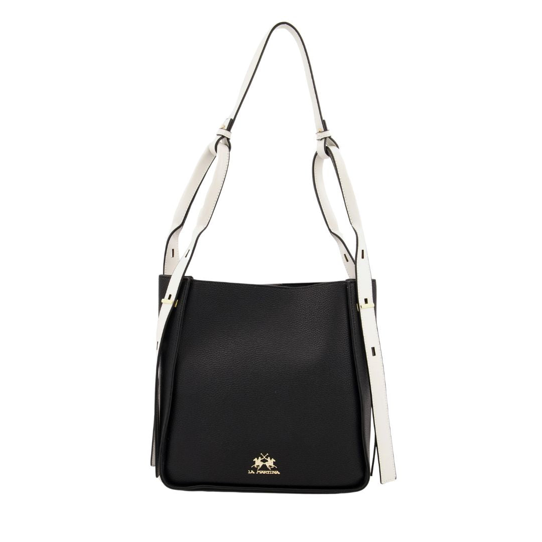 La Martina Heritage Leather Shoulderbag