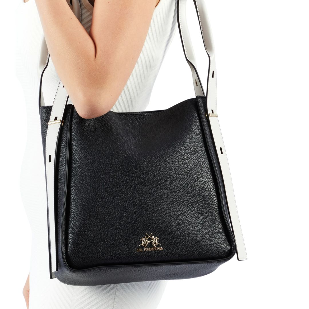 La Martina Heritage Leather Shoulderbag