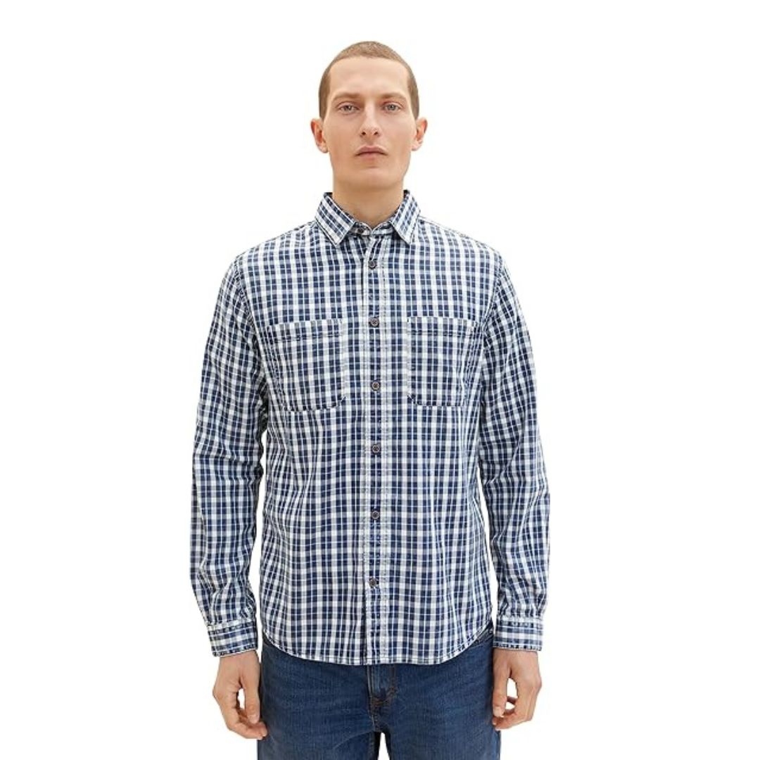 Tom Tailor Blue Print Shirt