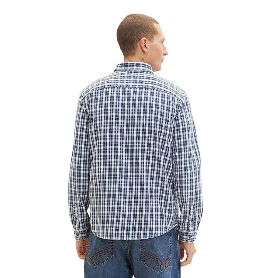 Tom Tailor Blue Print Shirt
