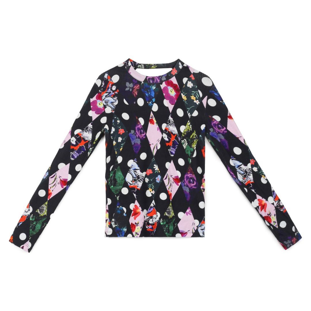 Desigual Flower Top