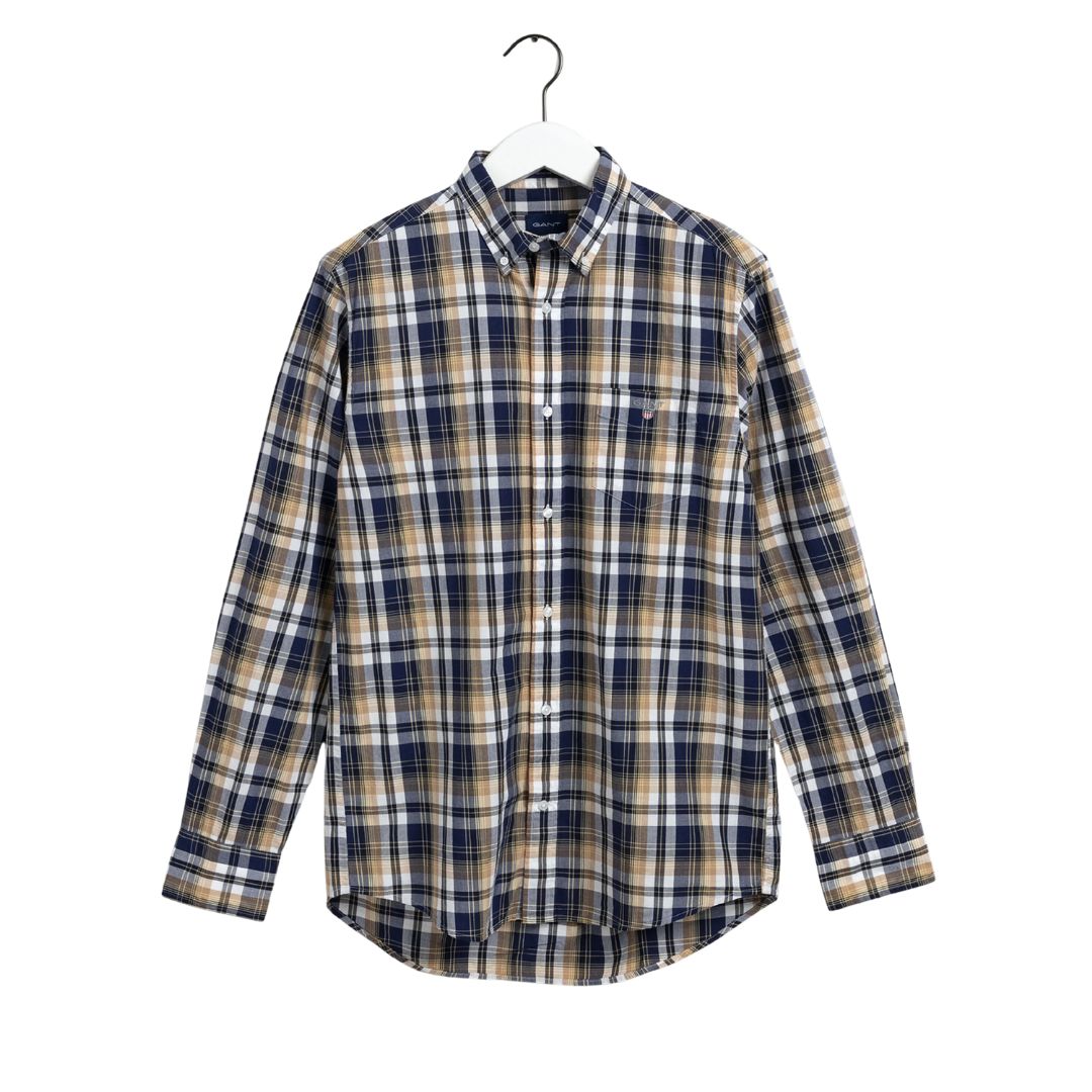Gant Washed Poplin Check Shirt