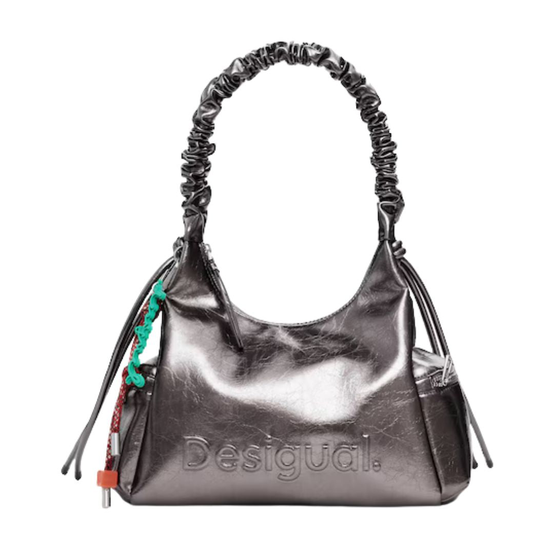 Desigual Half Logo Montville Dark Hand Bag