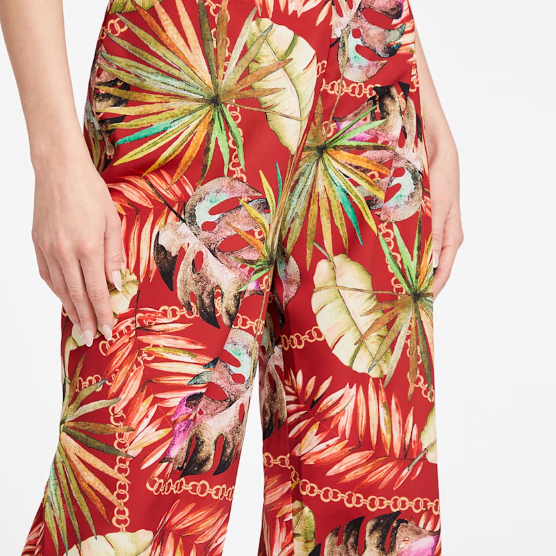 Guess Flower Print Trousers