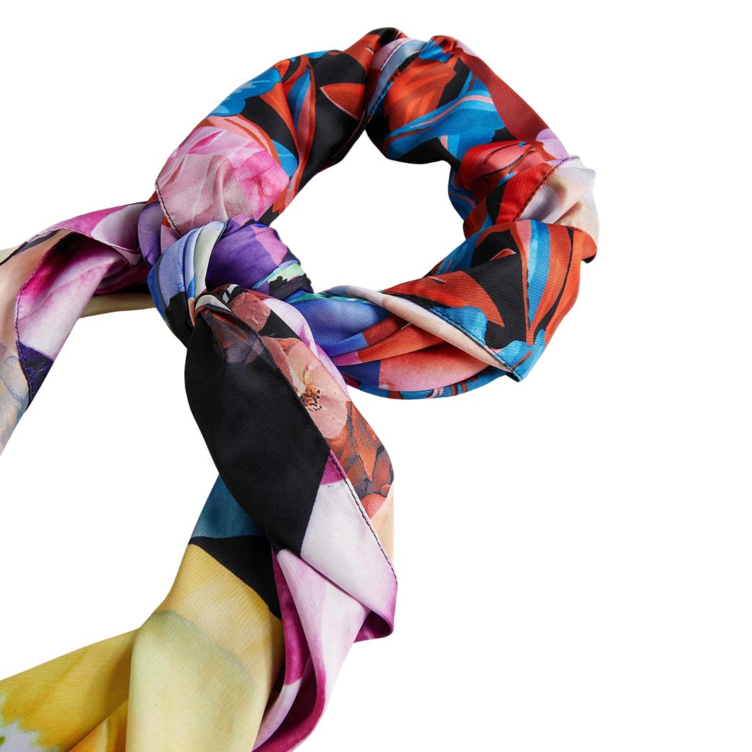 Desigual Carre Lacroix Scarf