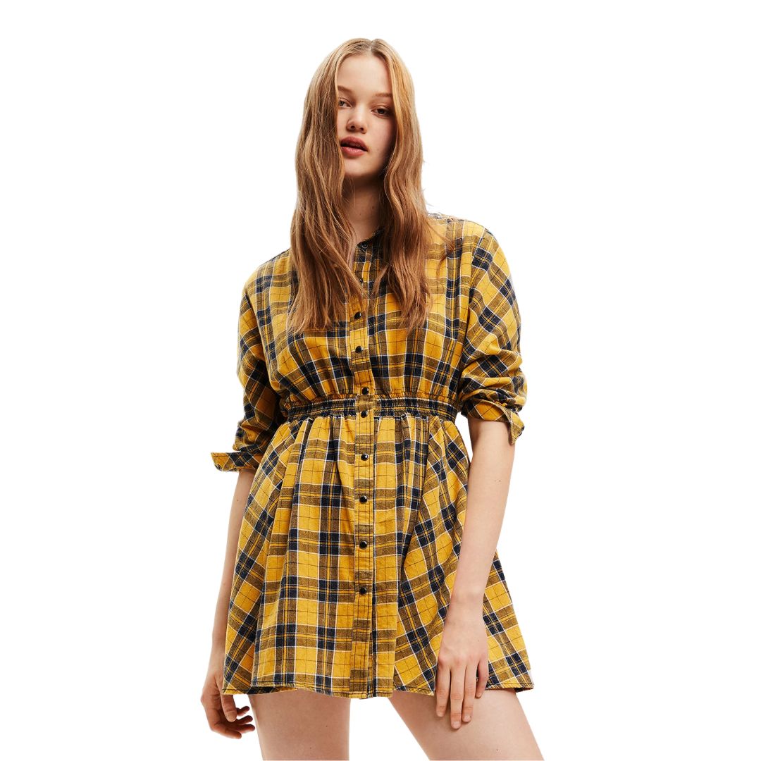 Design Yellow Dress