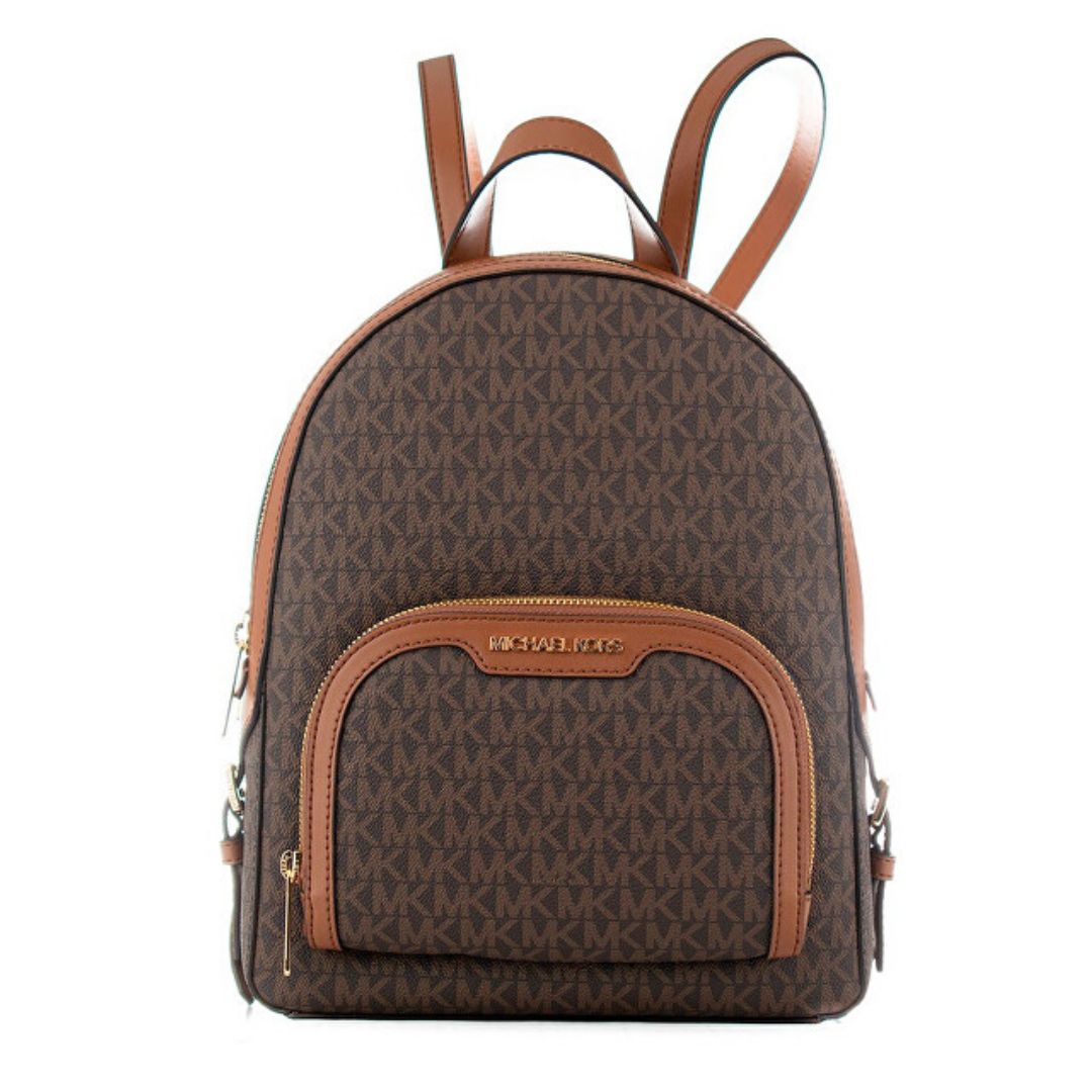Michael Kors Medium Jaycee Brown Backpack