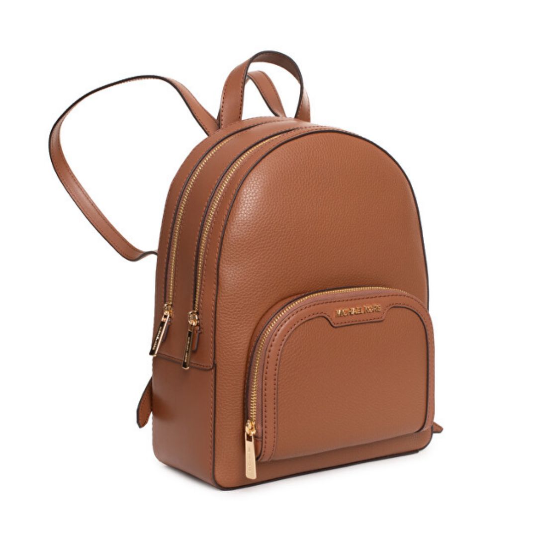Michael Kors Brown Leather Backpack