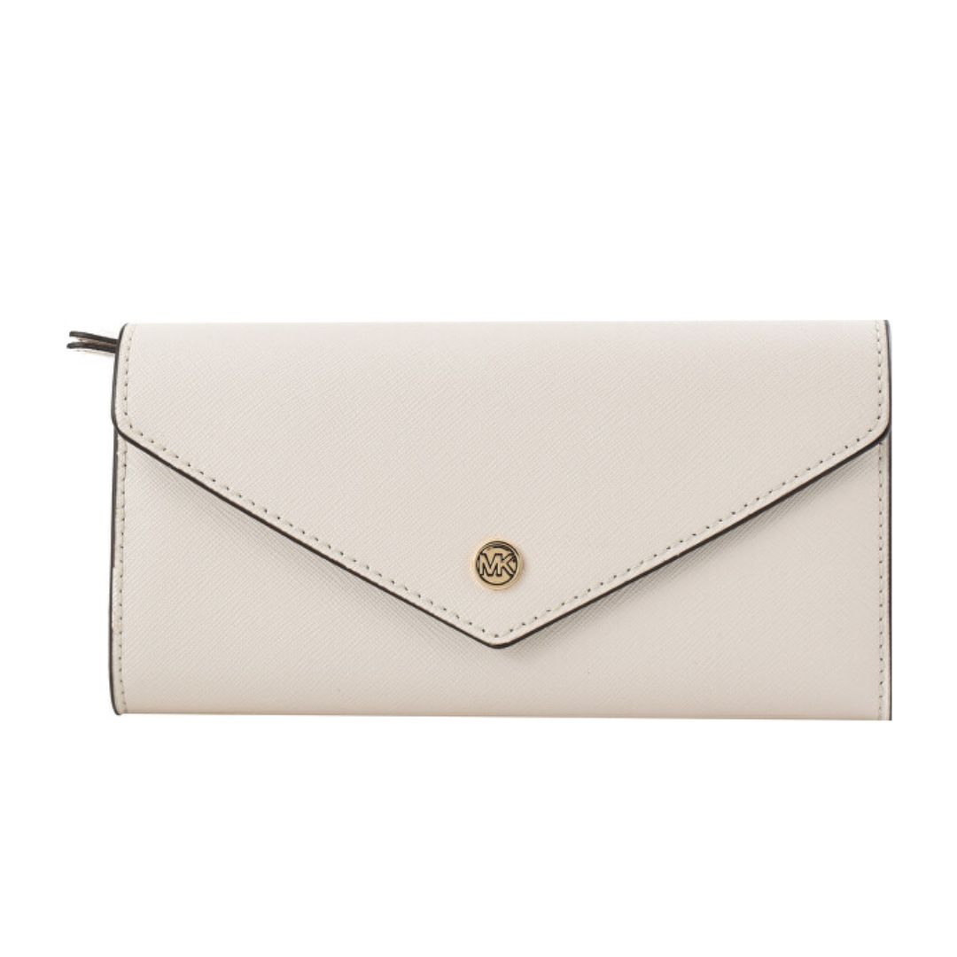 Michael Kors White Leather Wallet