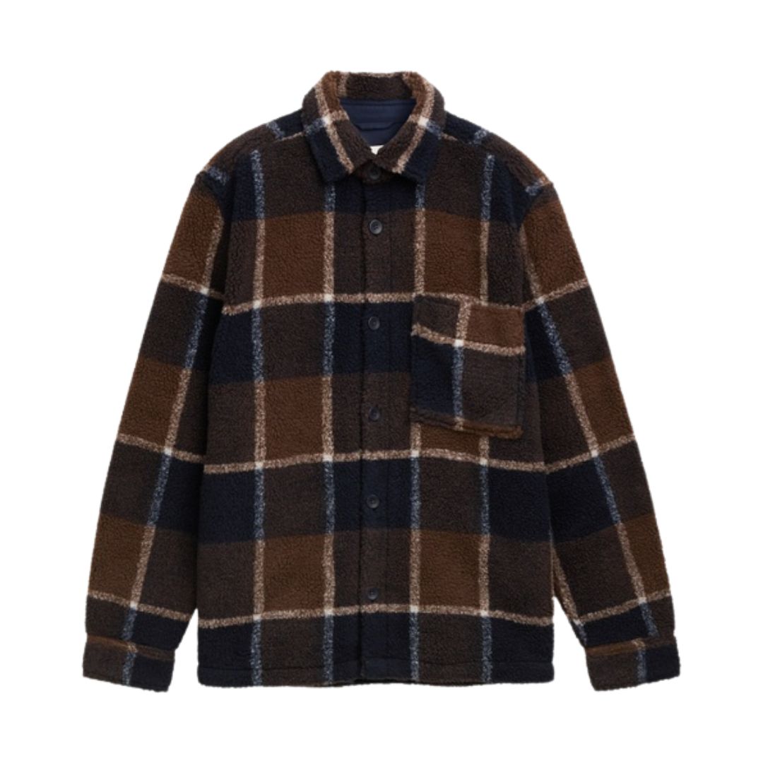 Tom Tailor Men Teddy Shirt Jacket