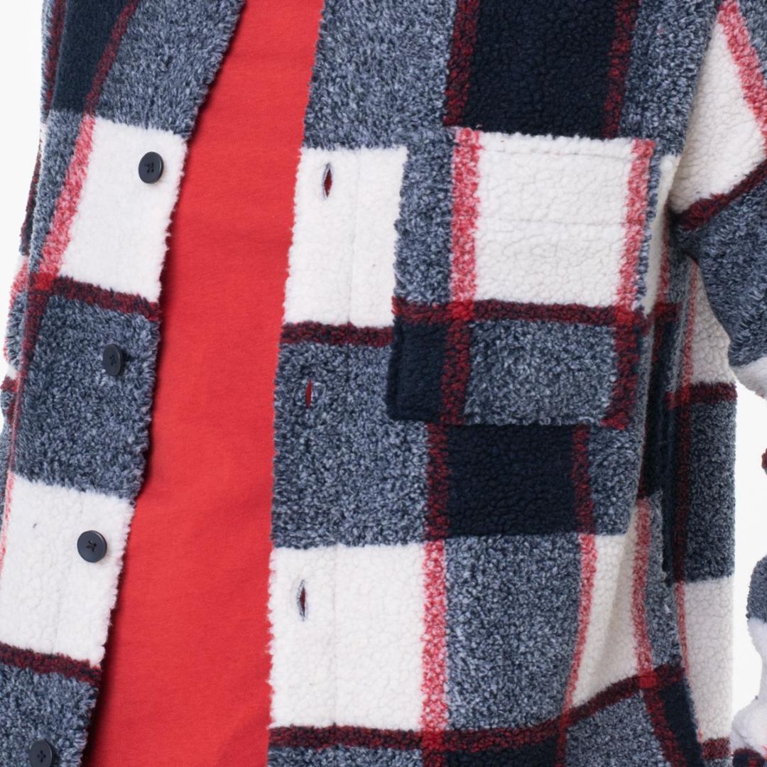 Tom Tailor Men Teddy Shirt Jacket