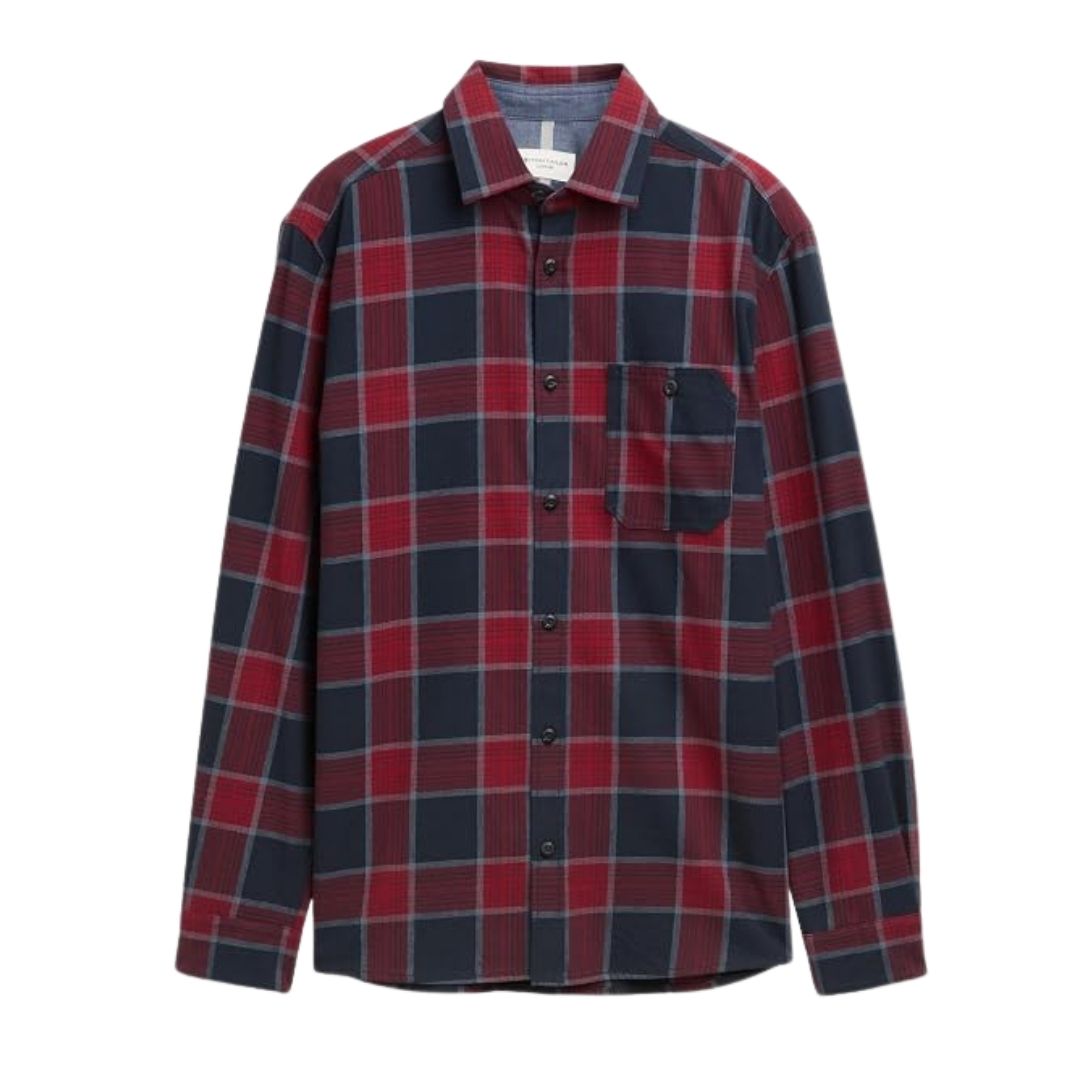 Tom Tailor Men Red Shirt