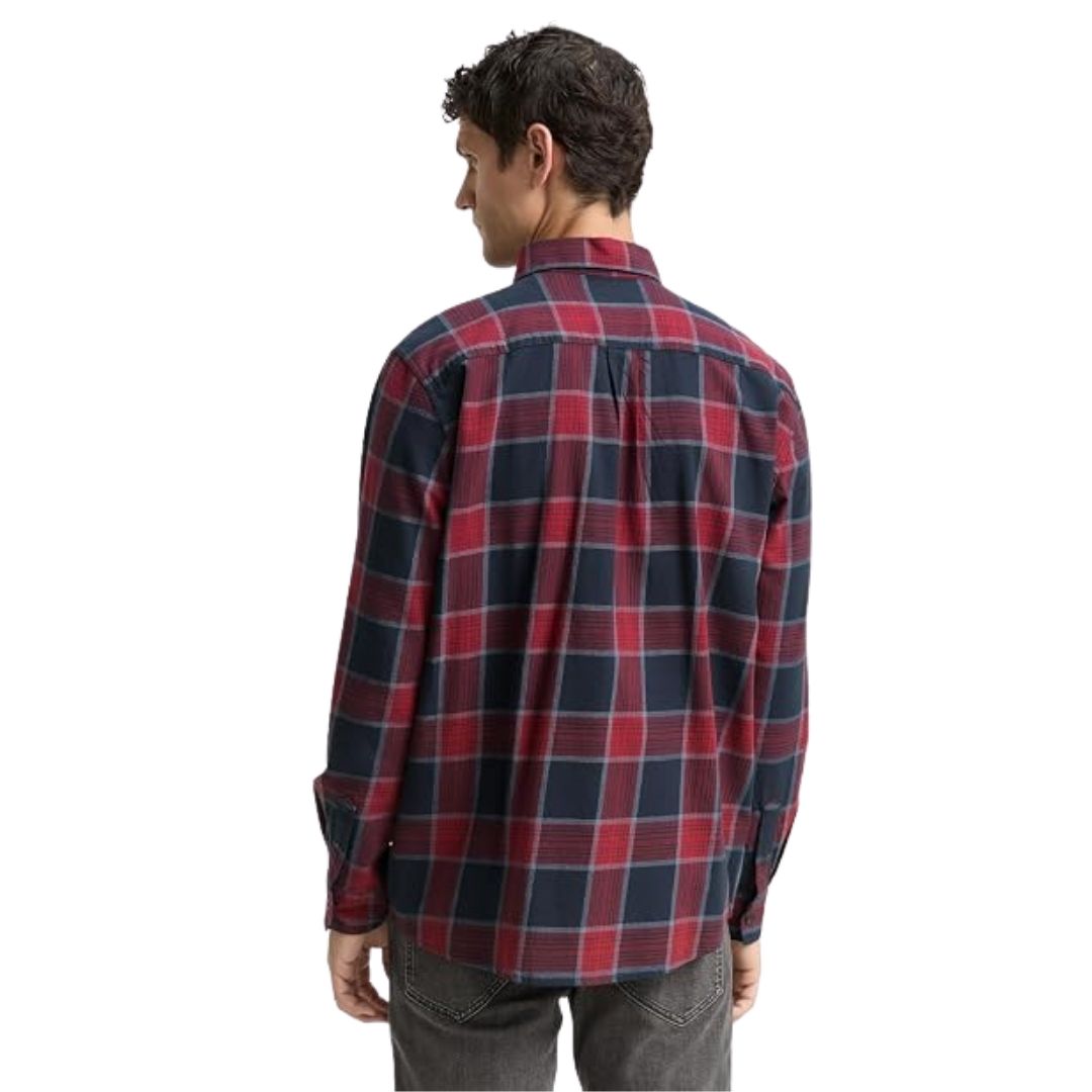Tom Tailor Men Red Shirt