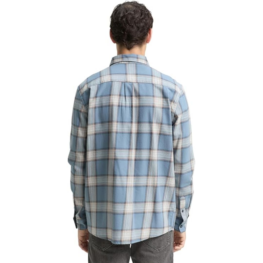 Tom Tailor Men Blue Shirt