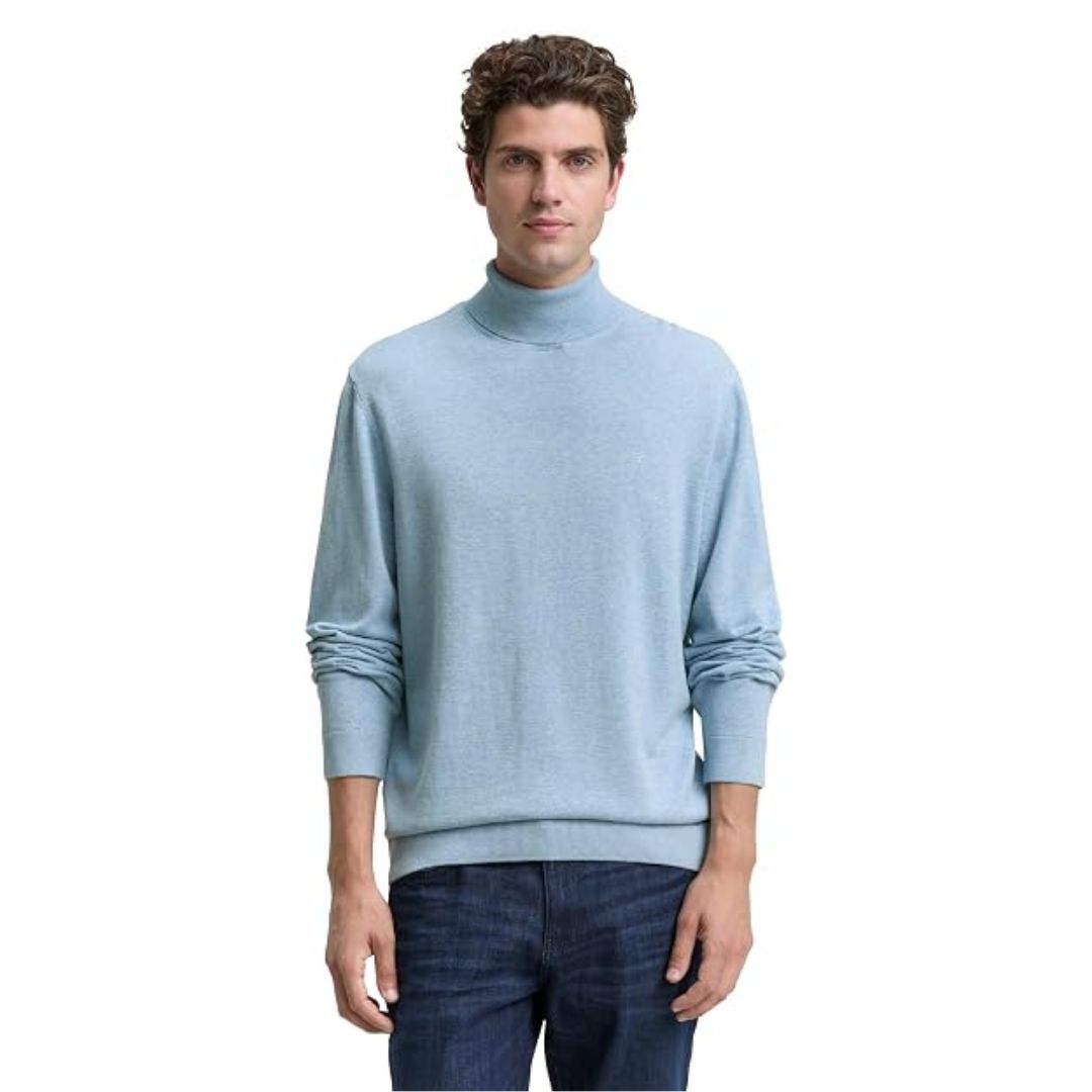 Tom Tailor Blue Men Pullover