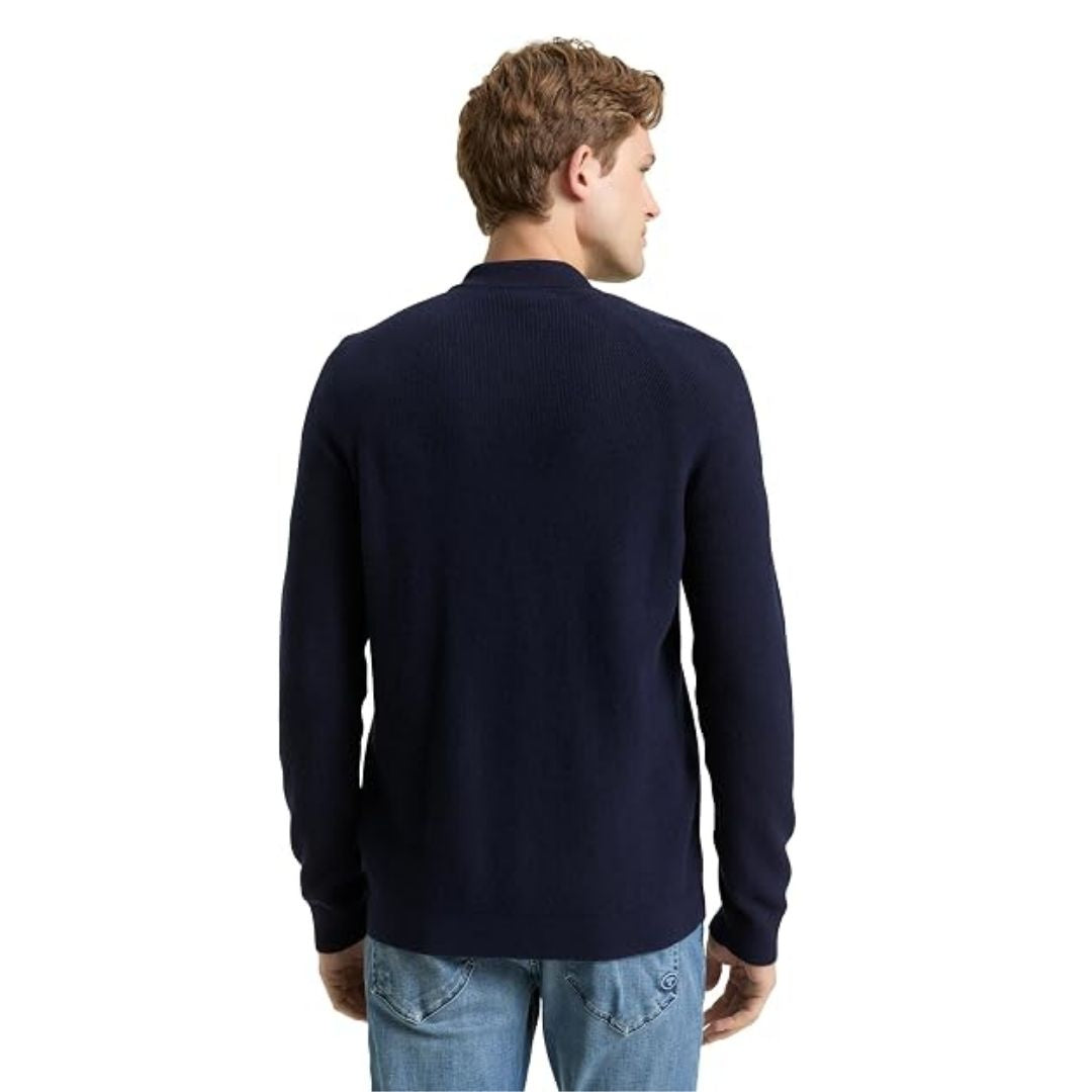 Tom Tailor Blue Men Cardigan