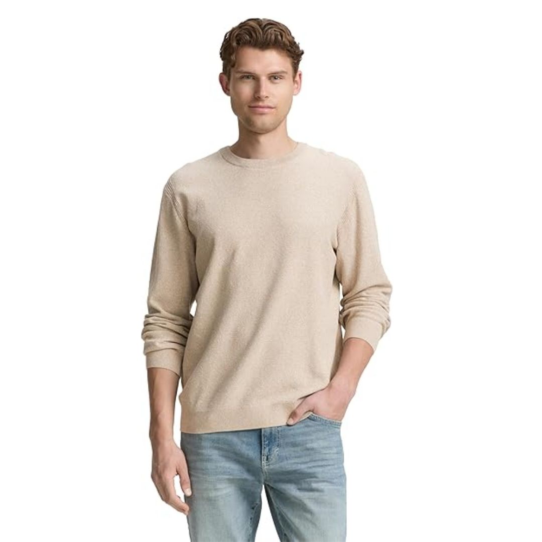 Tom Tailor Beige Men Pullover