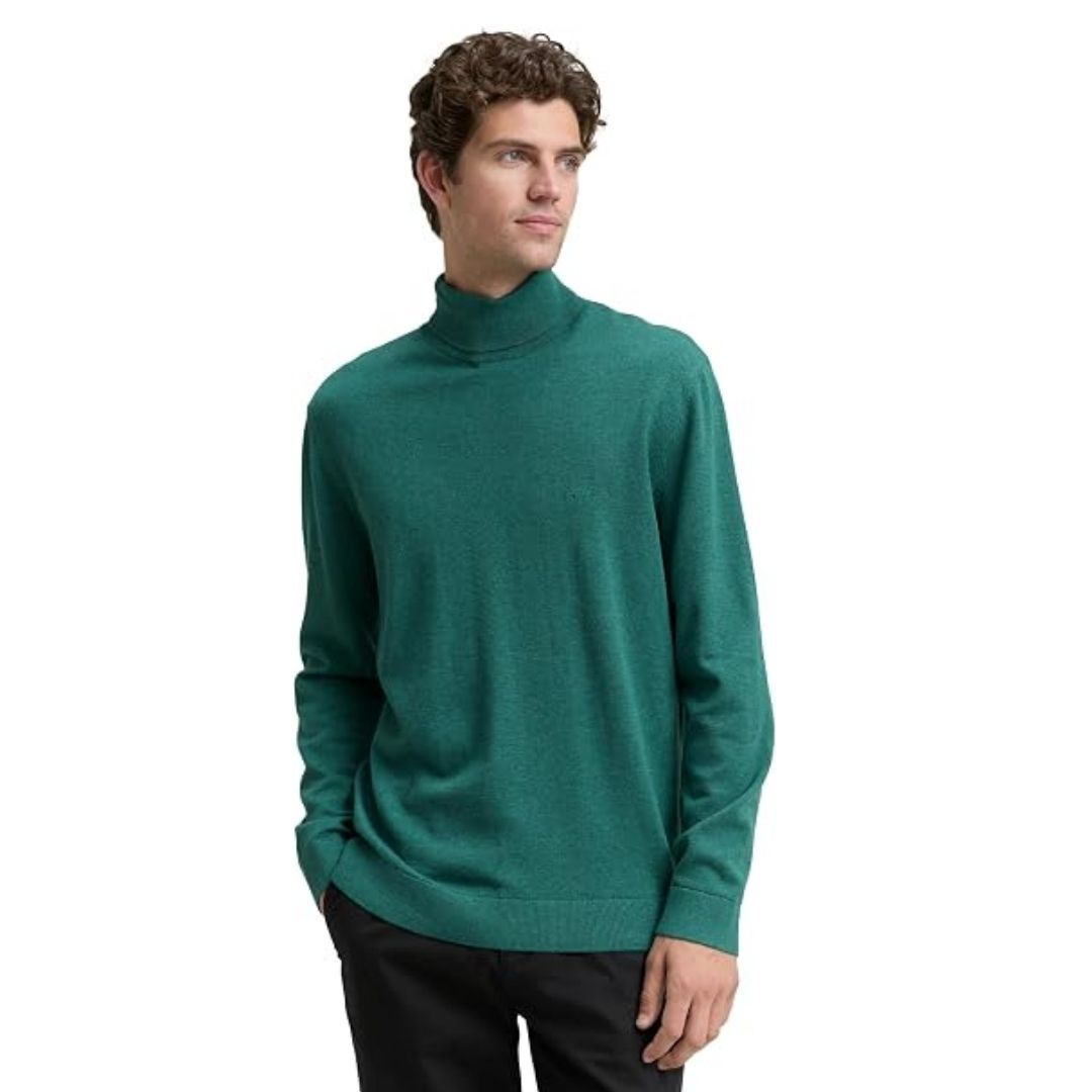 Tom Tailor Green Men Pullover
