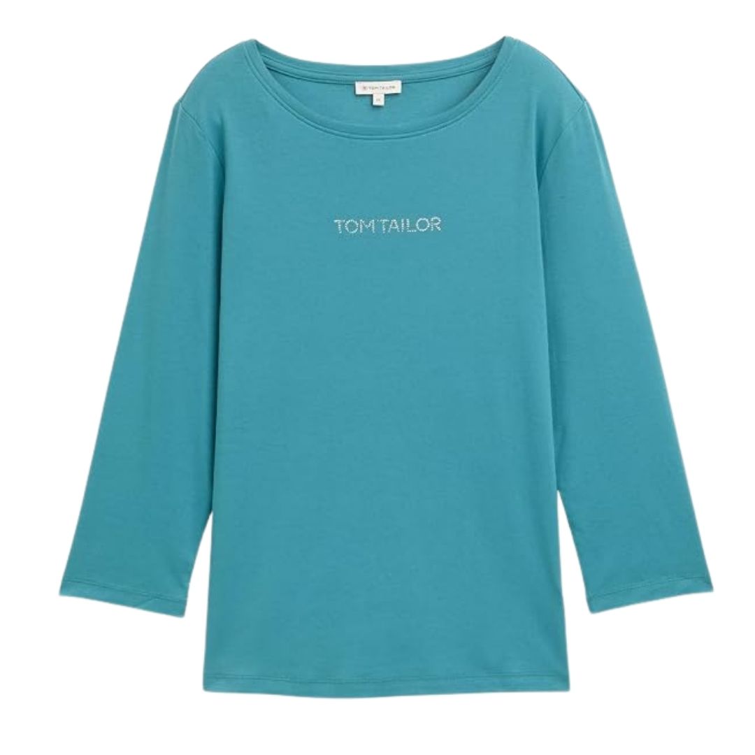 Tom Tailor Long Sleeve Women's Top | Green