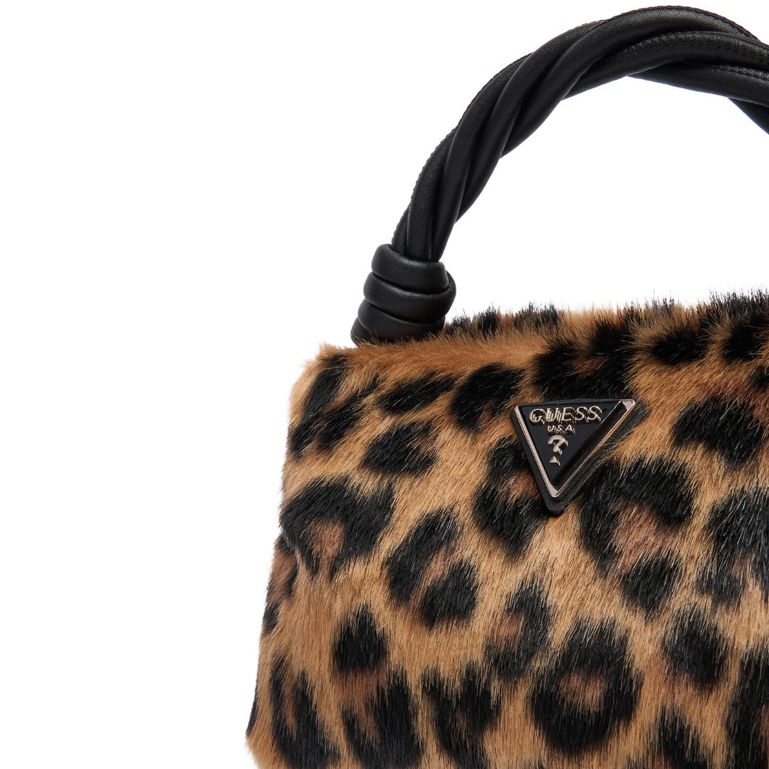 Guess Leopard Print Handbag