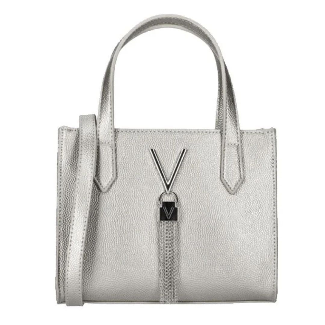 Valentino Divina Silver Handbag