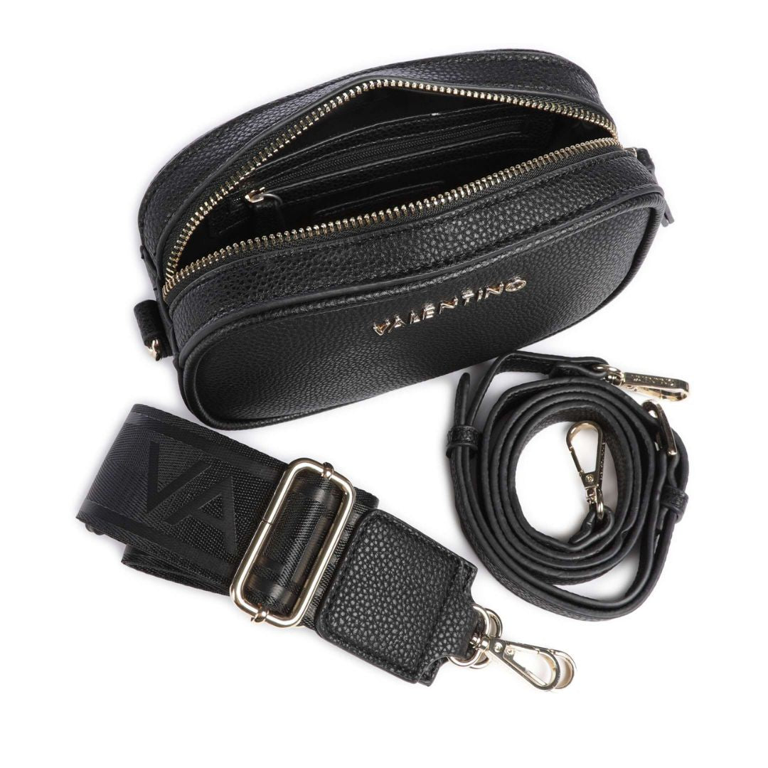 Valentino Miramar Black Shoulder Bag