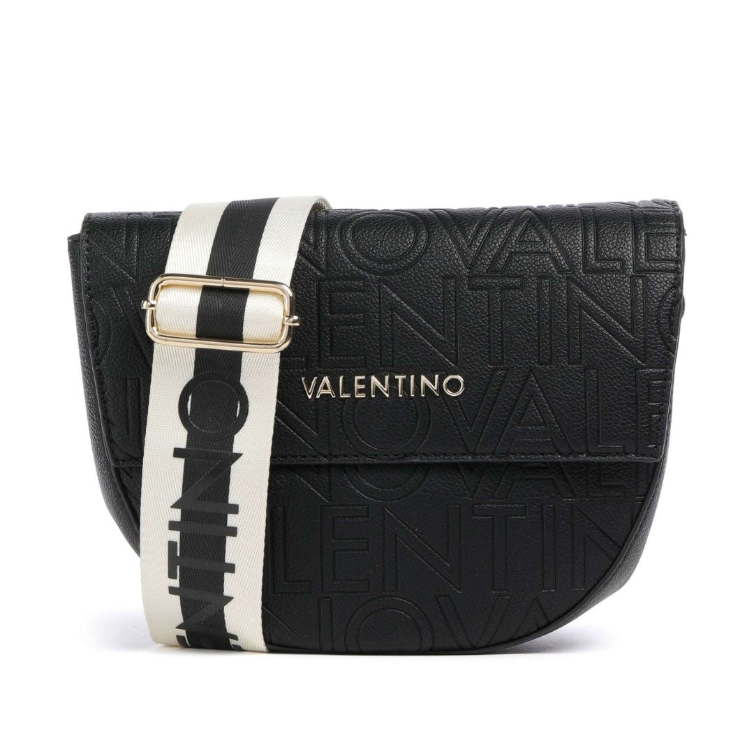 Valentino Pansy Black Shoulder Bag