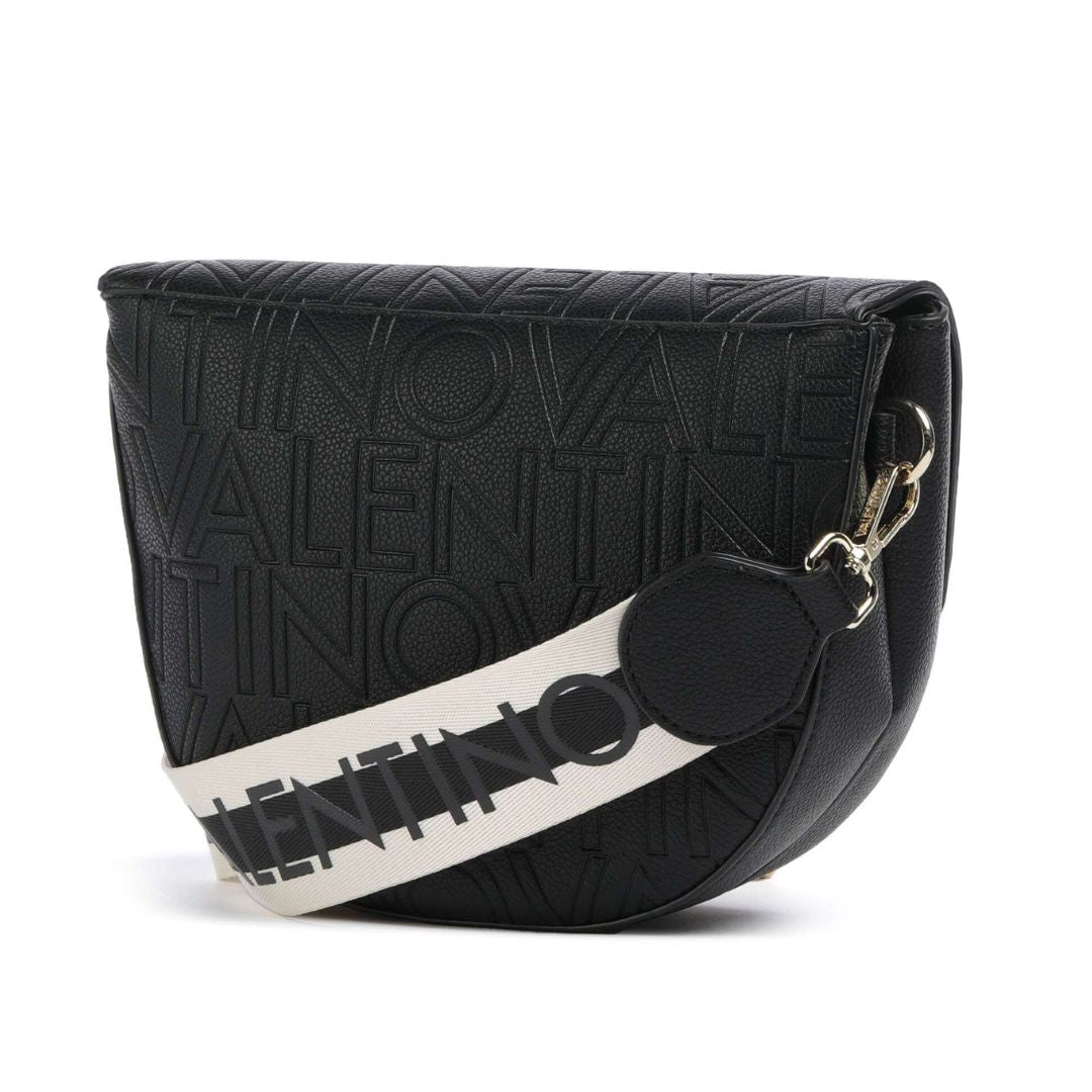 Valentino Pansy Black Shoulder Bag