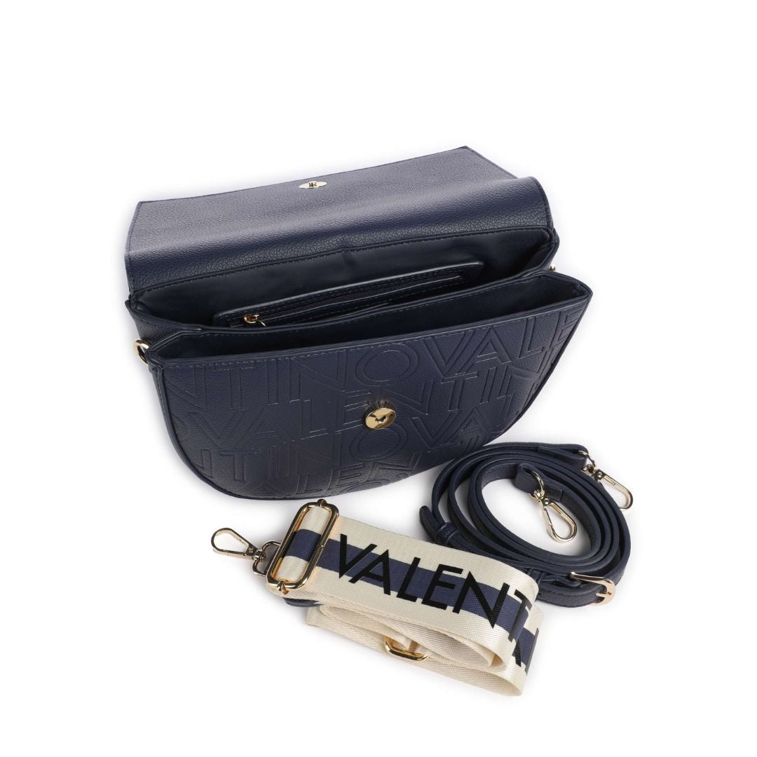 Valentino Pansy Blue Shoulder Bag