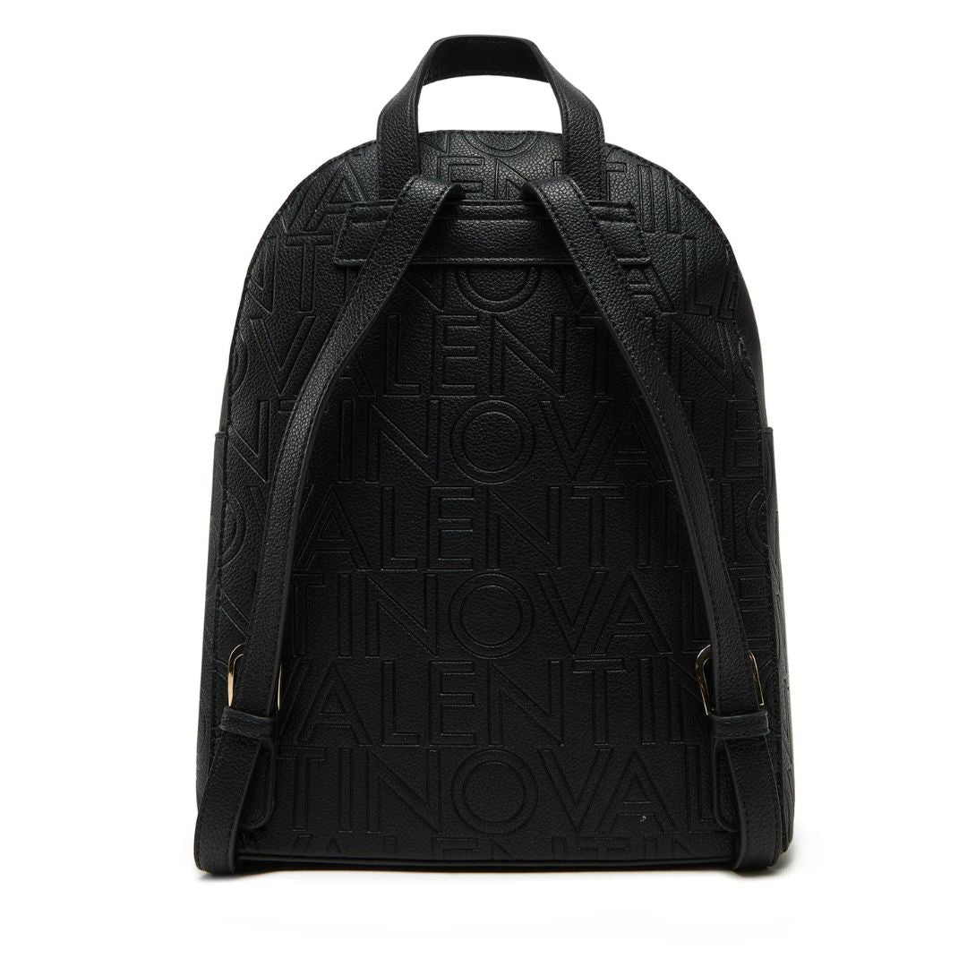 Valentino Pansy Black Backpack