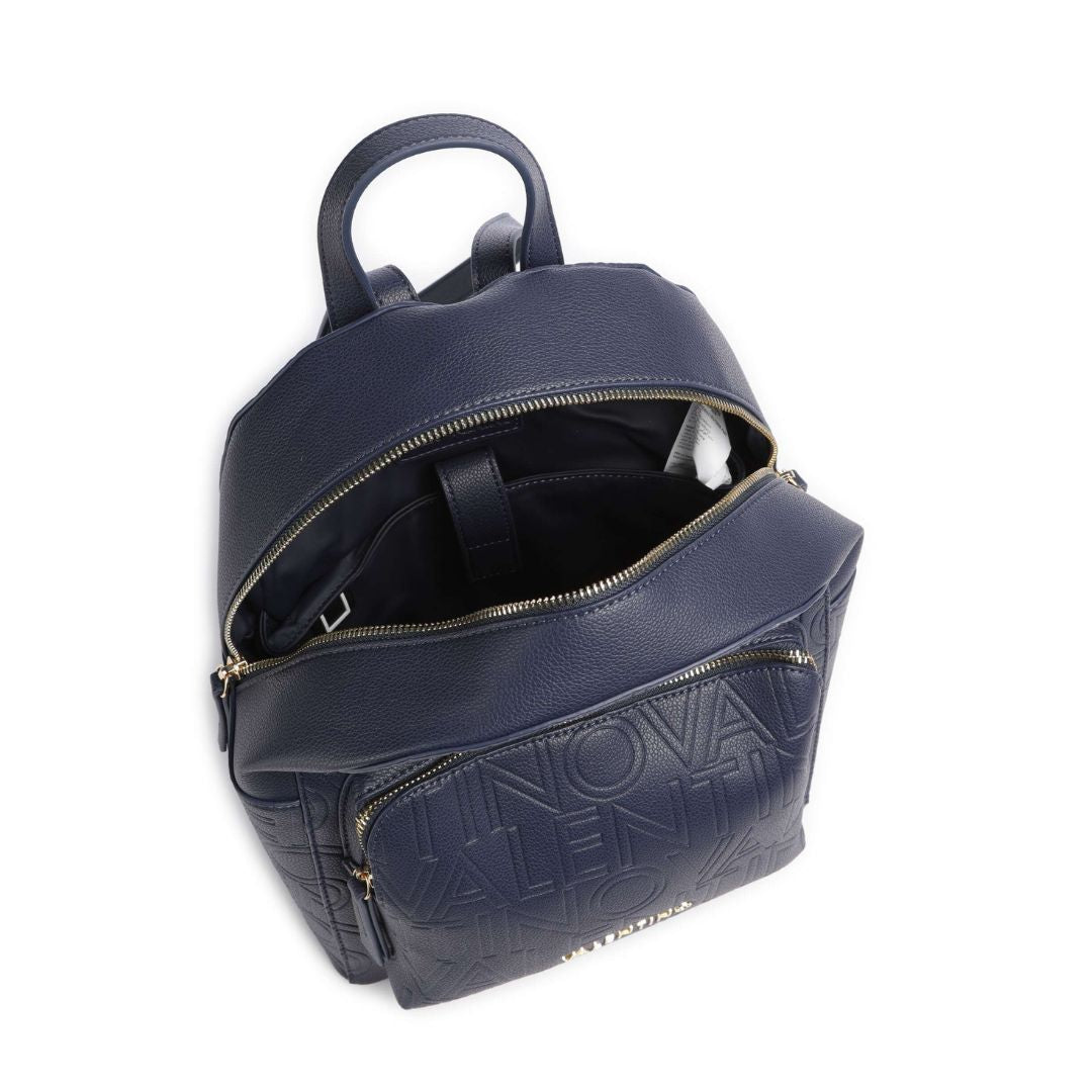 Valentino Pansy Blue Backpack