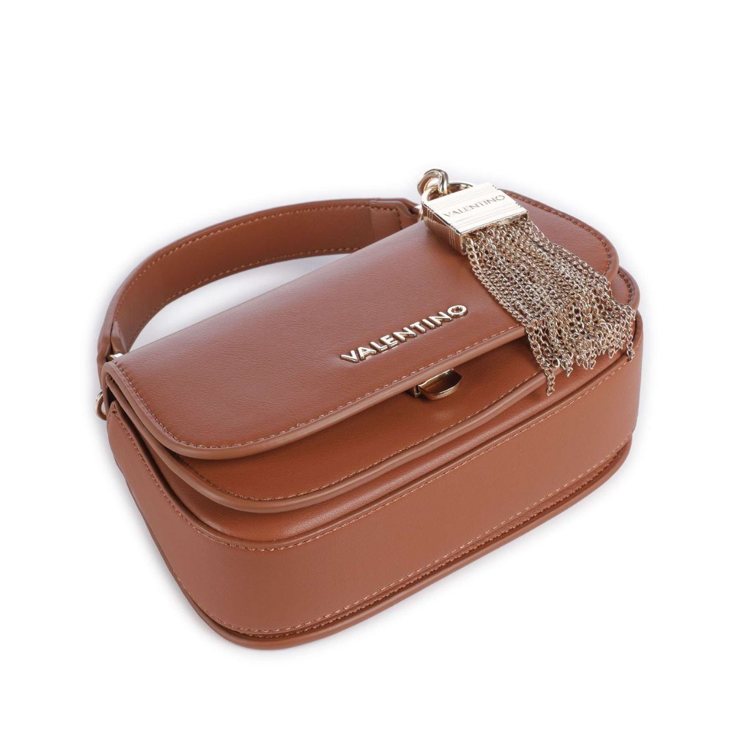 Valentino Iride Brown Handbag