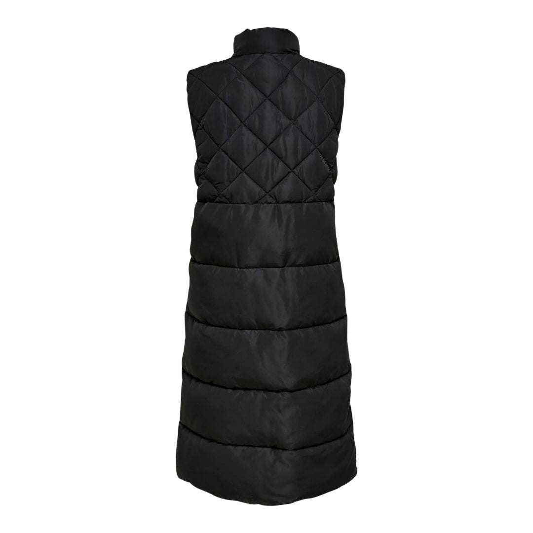 Only Onlstacy Quilted Long Waistcoat