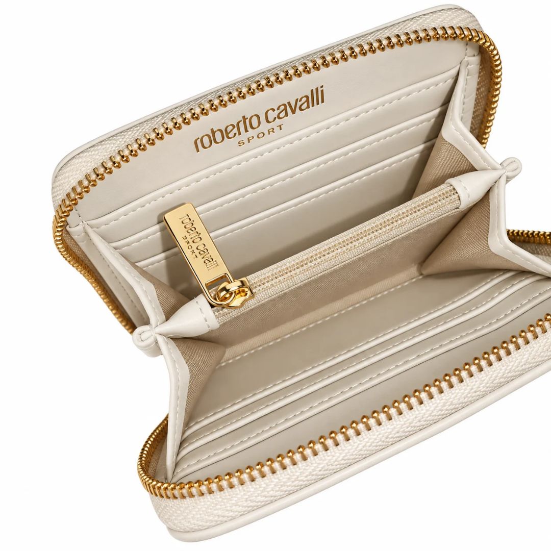 Roberto Cavalli Sport Wallet | White