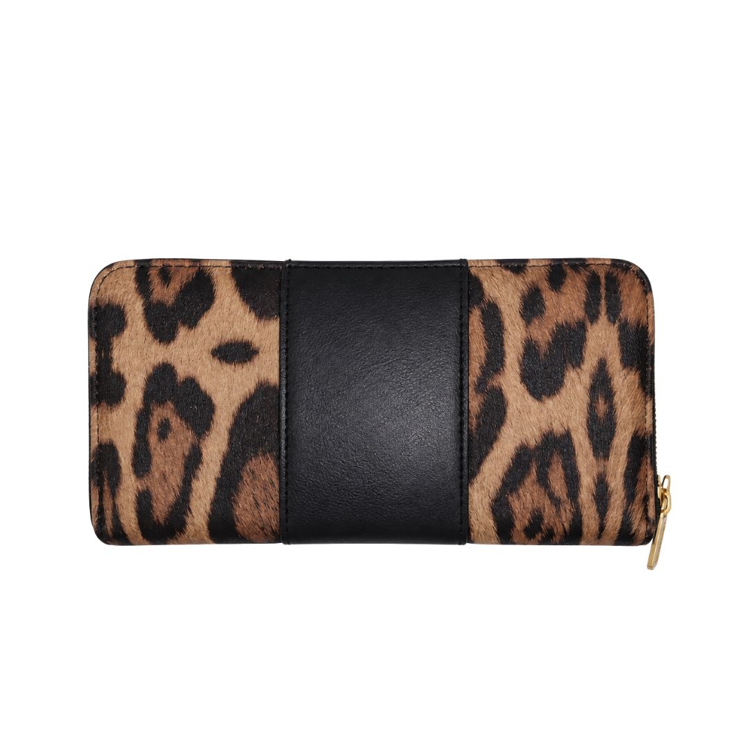 Roberto Cavalli Sport Wallet | Brown Patterned